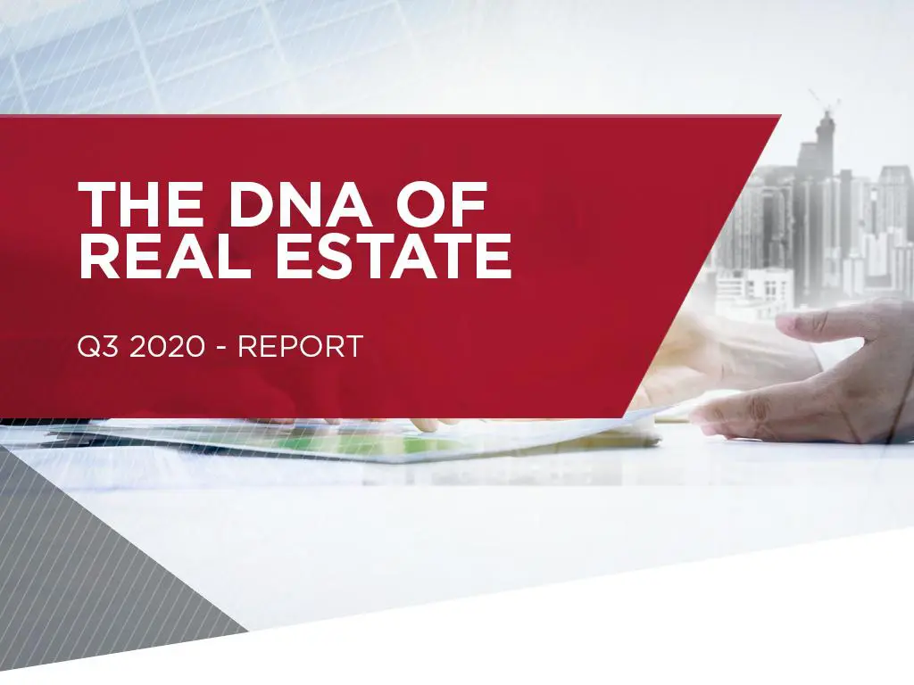 The DNA of Real Estate: Q3 2020  [REPORT]